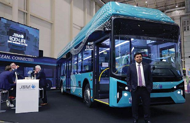 JBM Electric Vehicles Takes Ecolife To UITP